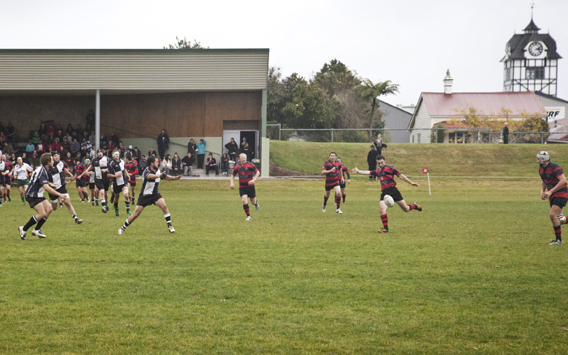 Photo of rugby played at Victoria Park sportsground