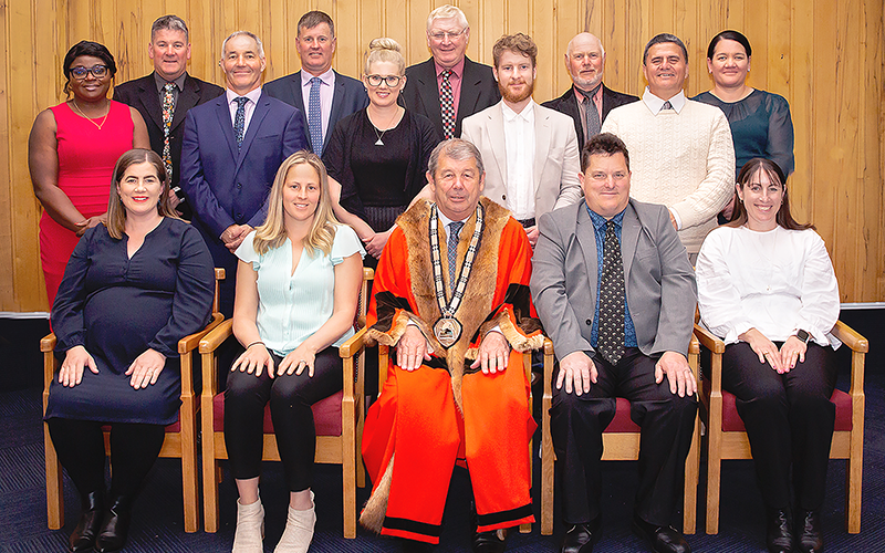 Photo of Council elected members and senior staff