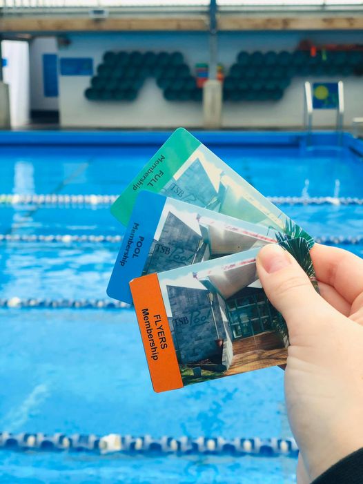 Pool membership cards photo