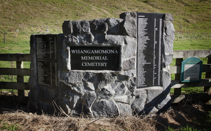 Photo of Whangamomona Memorial Cemetery